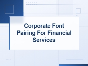Modern Sans Serif Font Pairings for Fintech Brands